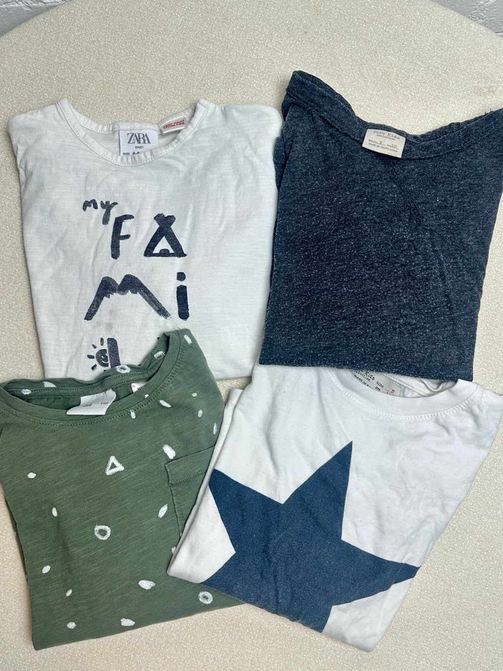 Zara Boys Long Sleeve 5T Bundle